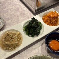 焼肉ホルモン せがれ - ナムル美味しい