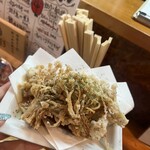 大衆うお酒場 そうか二郎 - えのきの天ぷら