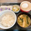 なか卯 - こだわり卵朝食 小盛