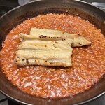 Claro - 穴子入りのパエリア