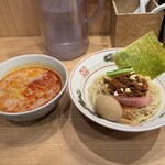 中村麺三郎商店  - 担担つけ麺（1,400円）＋味玉（150円）