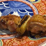 炭火串焼 鶏魚 - 
