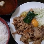 鳥やす - スタミナ定食（630円）