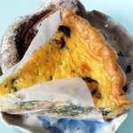 パーラー江古田 - ほうれん草とリコッタチーズのキッシュ