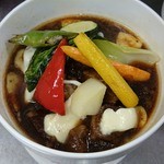 アルソーレ - 季節の野菜と牛肉の赤ワイン煮込み