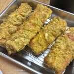 大衆酒場 西もり - ちくわ磯辺揚げ