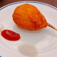 中国料理 桃花林 - 蟹の爪の揚げ物