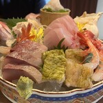 和洋旬菜 新 - 刺身盛合せ