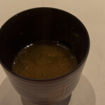 鮓 きずな - 赤だし　三重浅草海苔