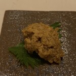 鮓 きずな - 北海道余市のあん肝と奈良漬　伊勢湾の浅草海苔