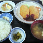 あほだら亭 - ９月４日、３番コロッケ５５０円