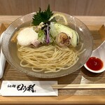 らぁ麺もう利 - 帆立冷やし麺大盛り