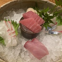 魚匠 銀平 道頓堀店 - 刺盛り♪鯛がマジ美味かった♪