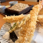 海老の大きい店 そば処 砂場 - 