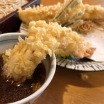 海老の大きい店 そば処 砂場 - 