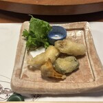 廣東料理 翠雲苑 - 揚げ物2種盛り合わせ