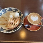 三日月とCAFE - アップルパイセット
