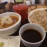 蕎麦 二天 - ざる二色かしわ