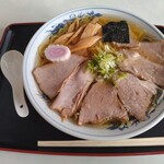 武田そば屋 - 中華そば大盛りチャーシュー増し