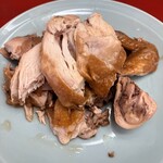 新珍味 - 2回目の蒸し鶏さんでーす。②