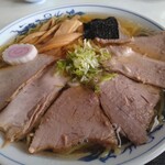 武田そば屋 - 中華そば￥450大盛り￥100チャーシュー増し￥200