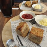 cafe  milkbush - スコーンセット