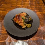 鮨 三心 - 北寄貝の肝焼き