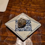 鮨 三心 - 鱧の皮の焼き物