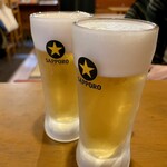 きくちゃん  - 生ビール