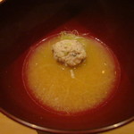 鮨 なかむら - つみれ味噌汁