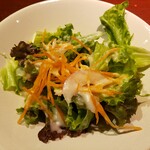 山本のハンバーグ - セットのサラダ