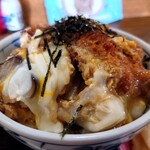 カタヤマ - 山盛りカツ丼