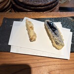 宇奈根 山中 - ヤングコーンとナス