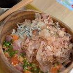 こめらく 海鮮茶漬けとおむすびと - 