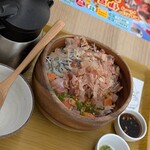こめらく 海鮮茶漬けとおむすびと - 