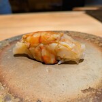 鮨 三心 - 車海老∶海老味噌を忍ばせて