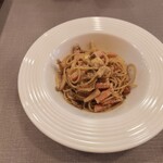 Bistro Mons - ベーコンのペペロンチーノ