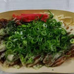 たこ焼き屋 たこ吉 - ネギたこ焼き。シャキシャキねぎ。