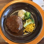ジョナサン - 料理写真:・北海道産ビーフ１００％ステーキハンバーグ～160ｇデミグラスソース