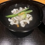 日本料理 幸庵 - ハモのお吸い物