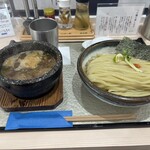 つけ麺 青木 - つけ汁沸騰中