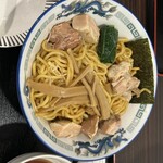 中華そば こましょう - 油そば　混ぜた後