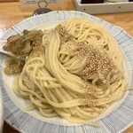 希須林 - ✅担々つけ麺(太麺300g)¥1.200
      　※辛さ3段階からセレクト(中辛)
      　※ご飯無料(お代わりも無料)
      　※野菜マシ可能
      　※土曜限定メニュー