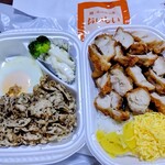 ほっかほっか亭 - 料理写真:スーパーチキンおかず&とり盛弁当