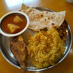 インディアン・レストラン　ロタ - バングラデシュカレーセット