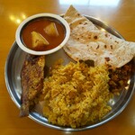 インディアン・レストラン　ロタ - バングラデシュカレーセット