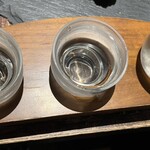 だいだらぼっち　二の坊 - 日本酒3種飲み比べ