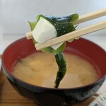 レストラン ローマの太陽 - わかめと豆腐