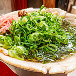 神戸ラーメン 第一旭 - Bラーメン ネギ多め チャーシューバラ身