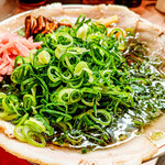 神戸ラーメン 第一旭 - Bラーメン ネギ多め チャーシューバラ身